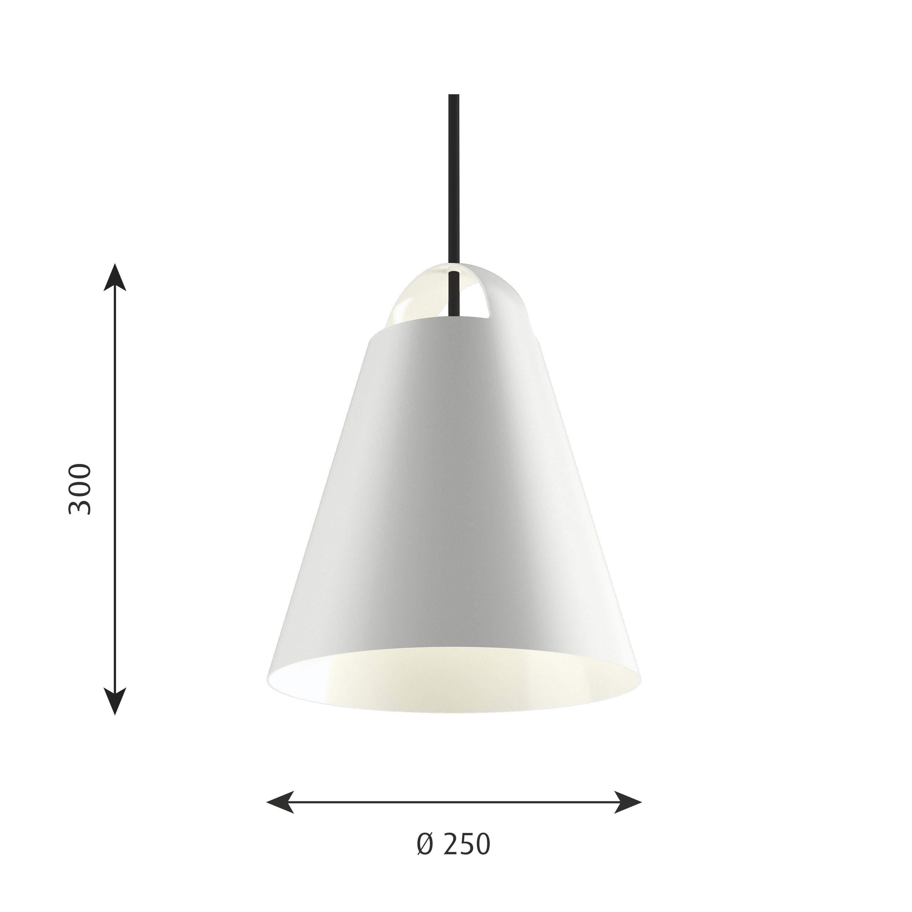 [product_category]-Louis Poulsen Above Pendant 300x250 Mm, White-Louis Poulsen-5703411585788-5741099375-LOU-5