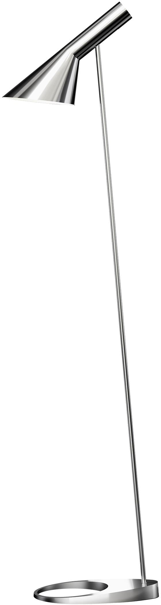 Louis Poulsen Aj Floor Lamp V3, Stainless Steel