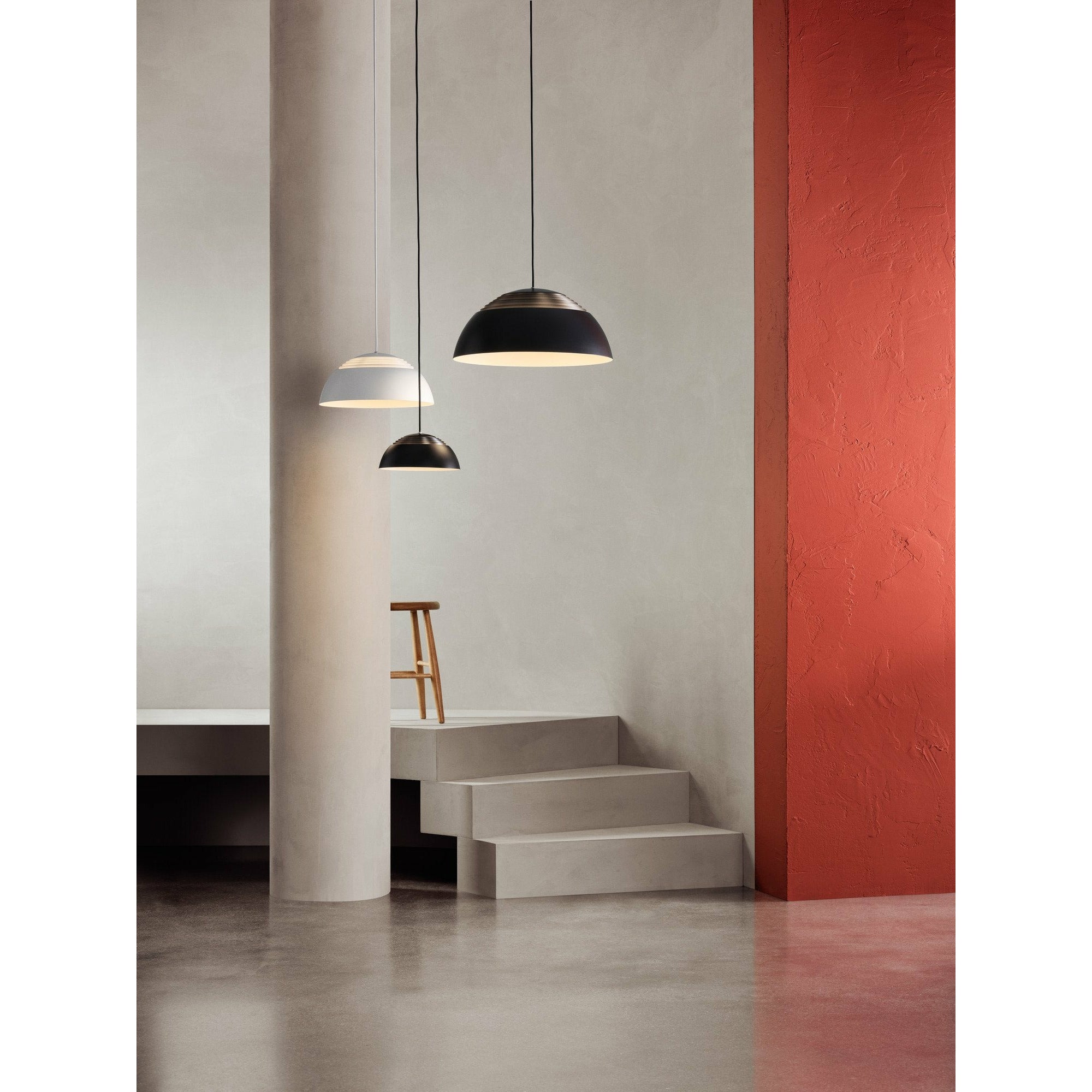 [product_category]-Louis Poulsen Aj Royal Pendant Led ø 250 Mm, Black-Louis Poulsen-5714693363407-5741104176-LOU-3