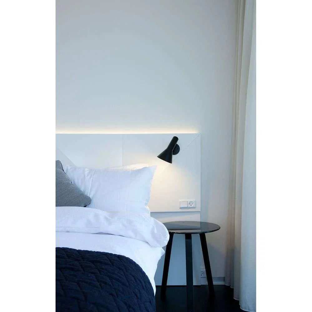 [product_category]-Louis Poulsen Aj Wall Lamp W/O Cable V3, Black-Louis Poulsen-5714693797523-5743150872-LOU-2