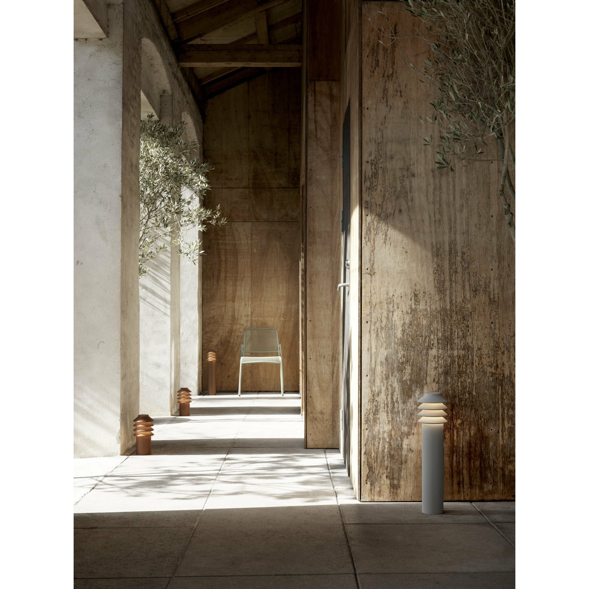 [product_category]-Louis Poulsen Bysted Garden Bollard Lamp Large Aluminium Led 3000 K With Earth Piece O/Adapter-Louis Poulsen-5714693840113-5747404935-LOU-12