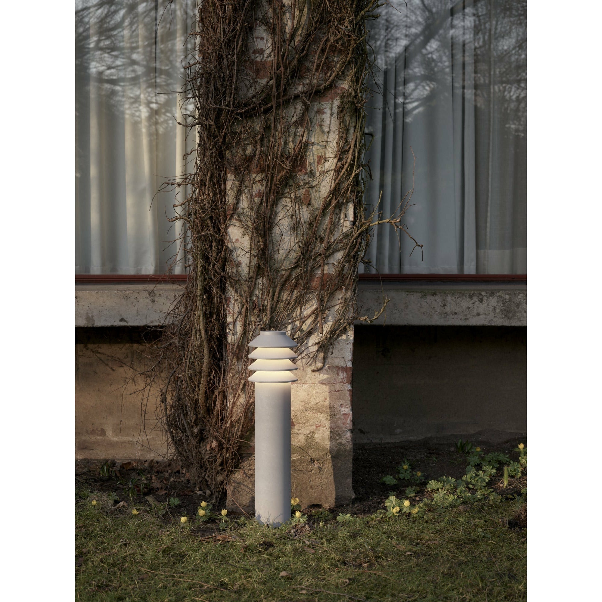 [product_category]-Louis Poulsen Bysted Garden Bollard Lamp Large Aluminium Led 3000 K With Earth Piece O/Adapter-Louis Poulsen-5714693840113-5747404935-LOU-8