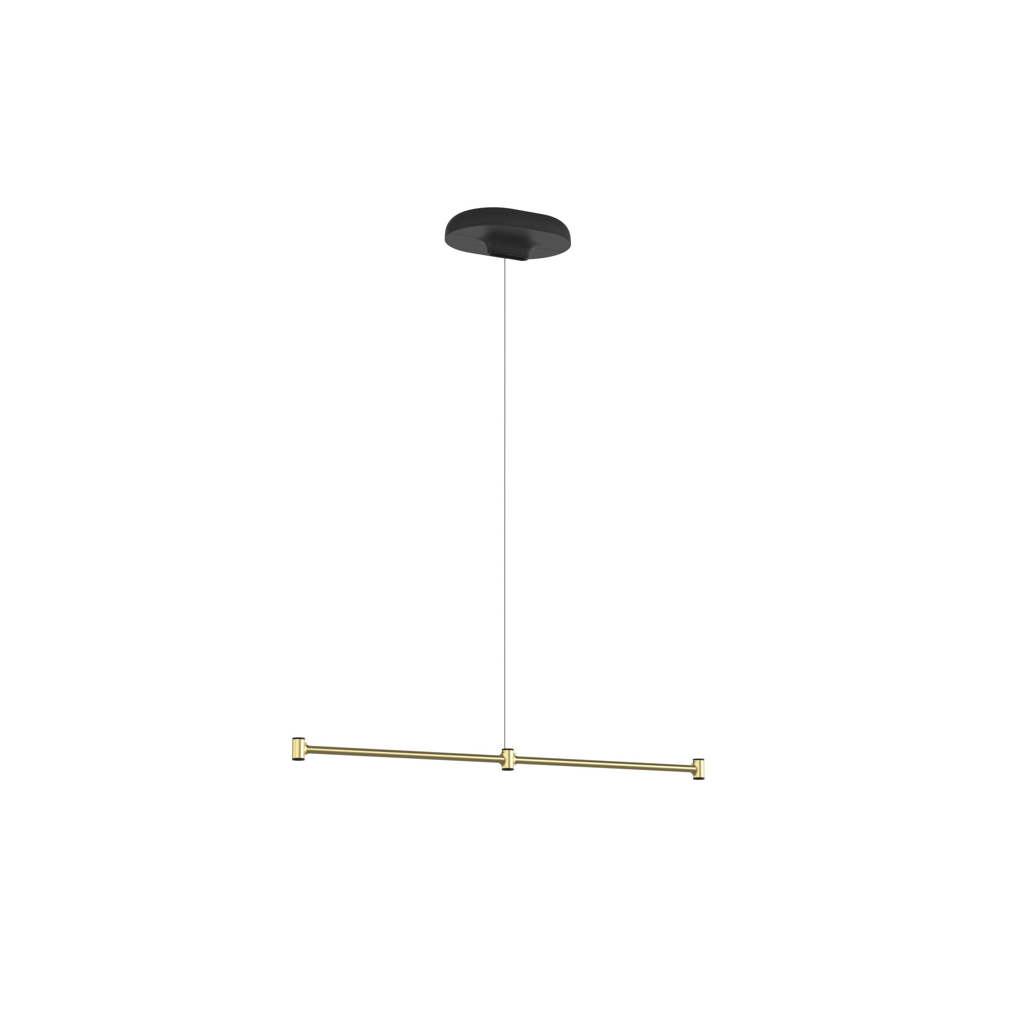 [product_category]-Louis Poulsen Dependant Suspension System 3 Linear, Brass Metallized/Black-Louis Poulsen-5714693004980-5741108790-LOU-1