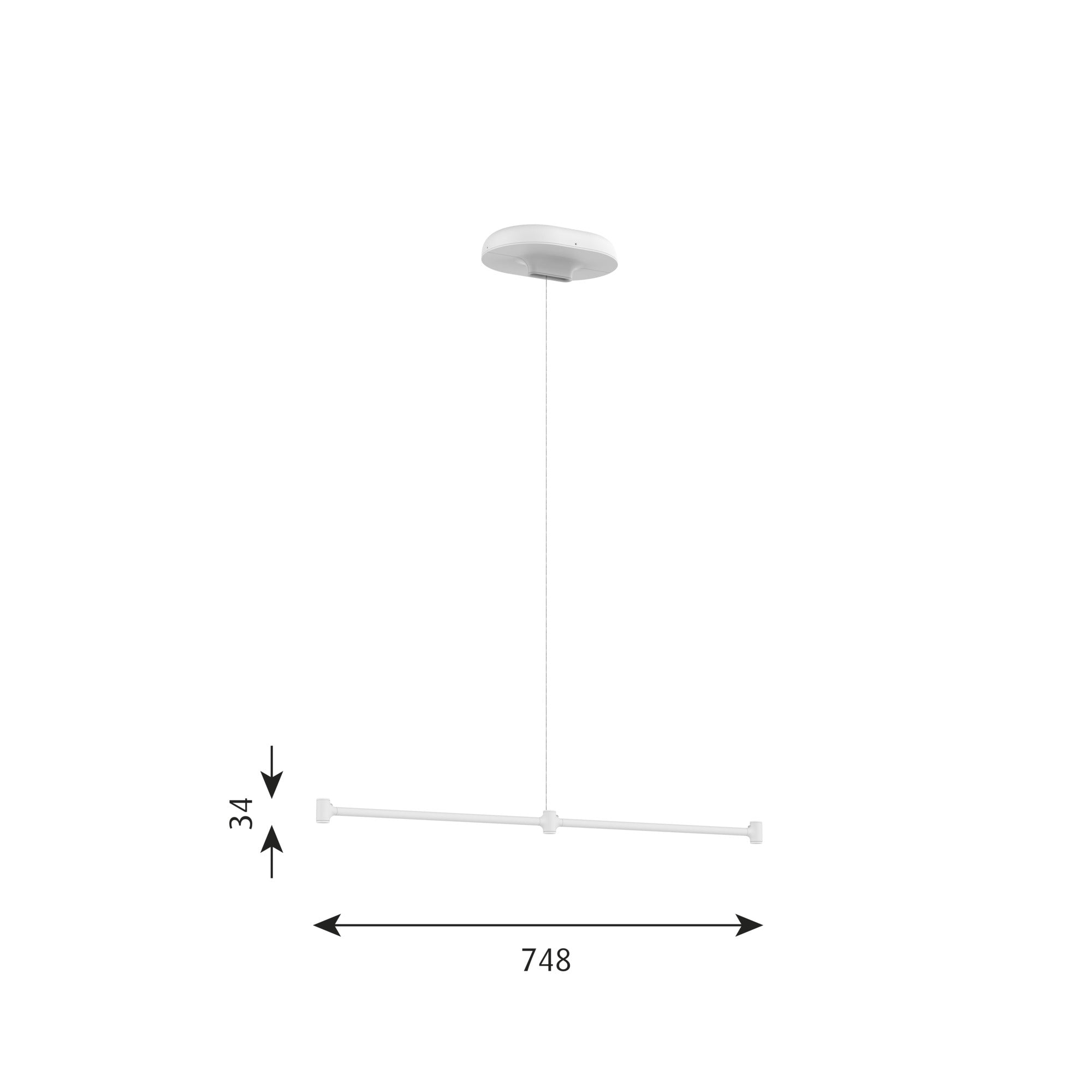 [product_category]-Louis Poulsen Dependant Suspension System 3 Linear, White-Louis Poulsen-5714693984527-5741106255-LOU-2