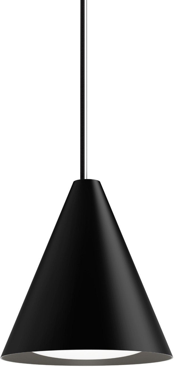 LOUIS POULSEN KEGLEN PRIBTIVE LED Ø 175 mm, negro