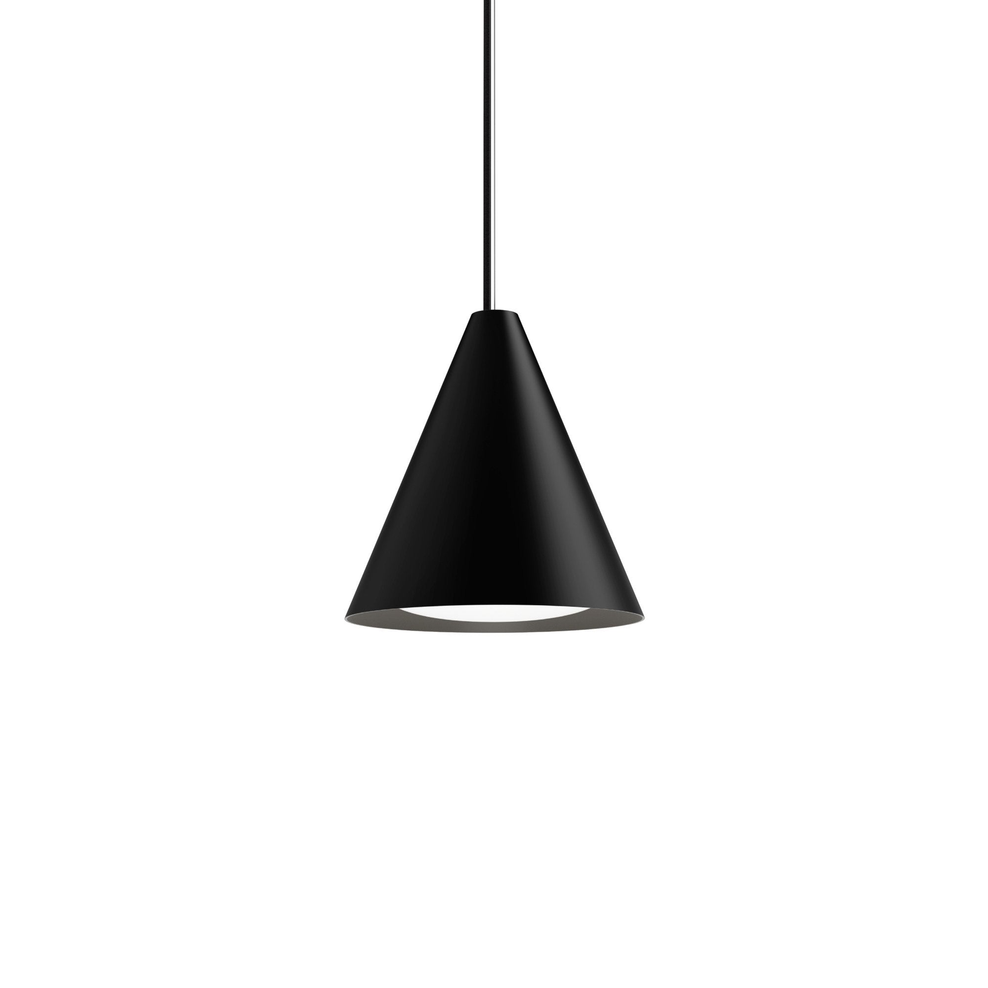 Louis Poulsen Keglen Pendant ledde Ø 250 mm, svart