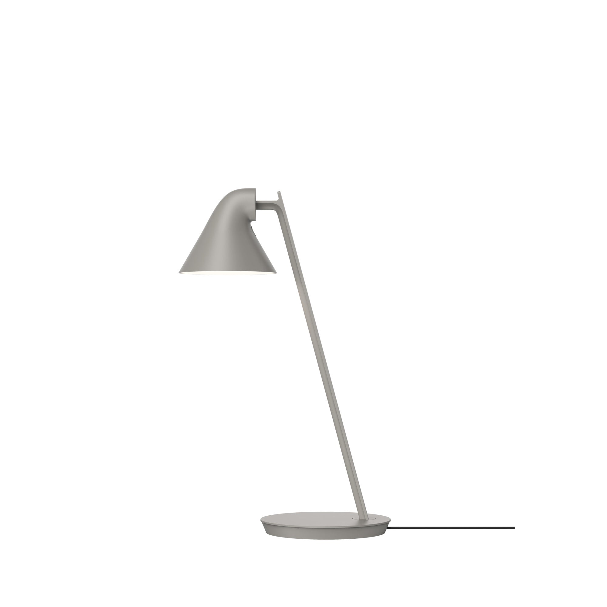 [product_category]-Louis Poulsen Njp Mini Table Lamp, Light Grey-Louis Poulsen-5714693994007-5744168148-LOU-1