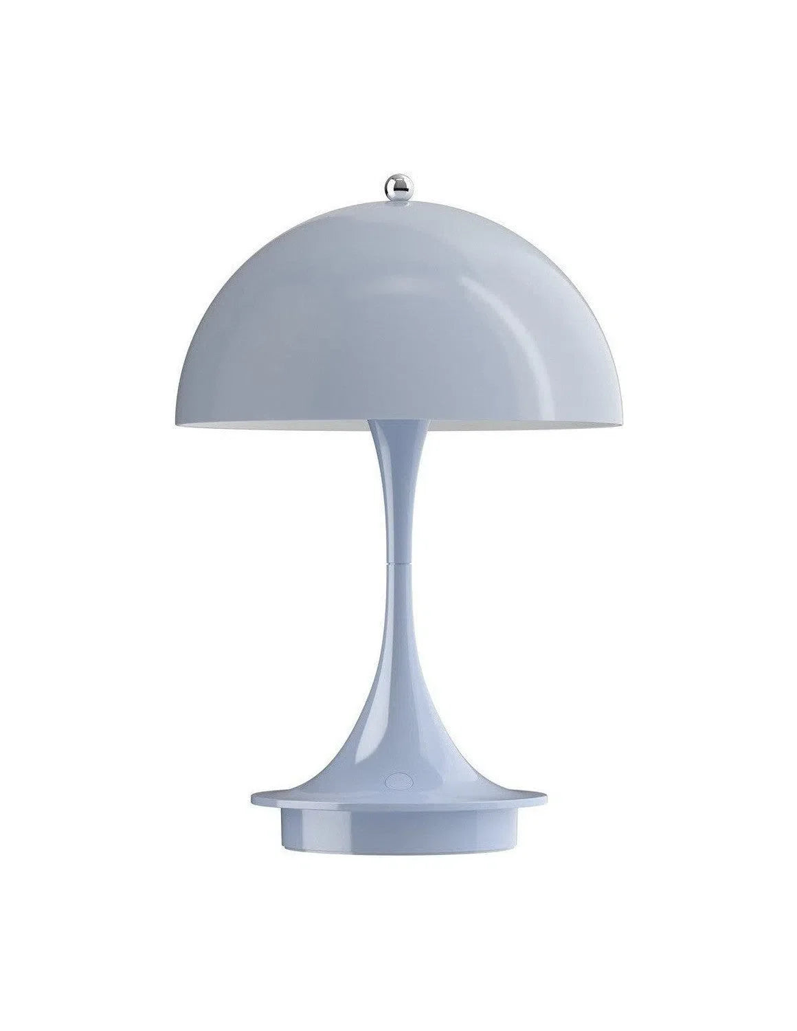 Louis Poulsen Panthella 160 Tragbare Tischlampe, hellblau