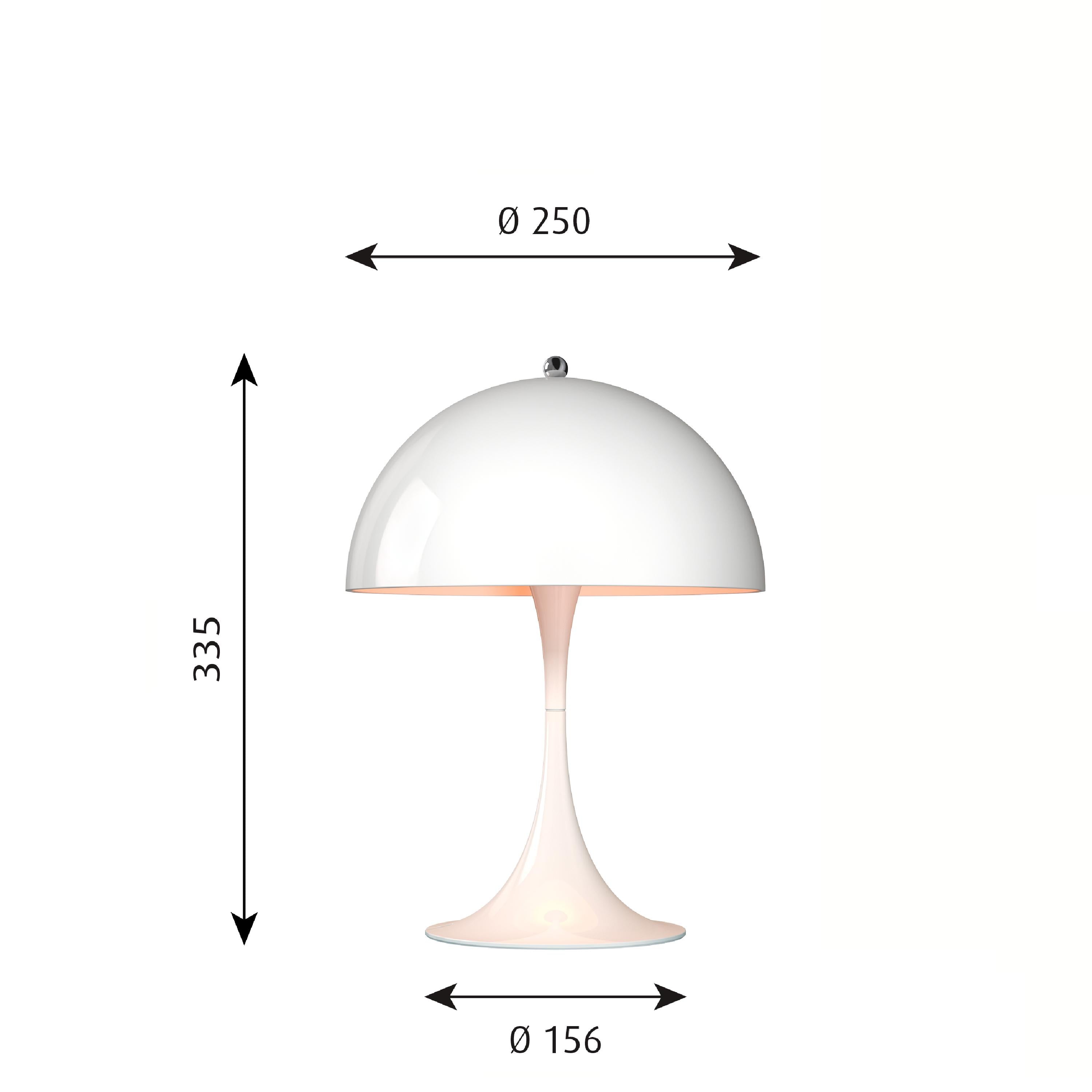 [product_category]-Louis Poulsen Panthella 250 Table Lamp Led 27 K V2, White-Louis Poulsen-5703411750674-5744162513-LOU-2