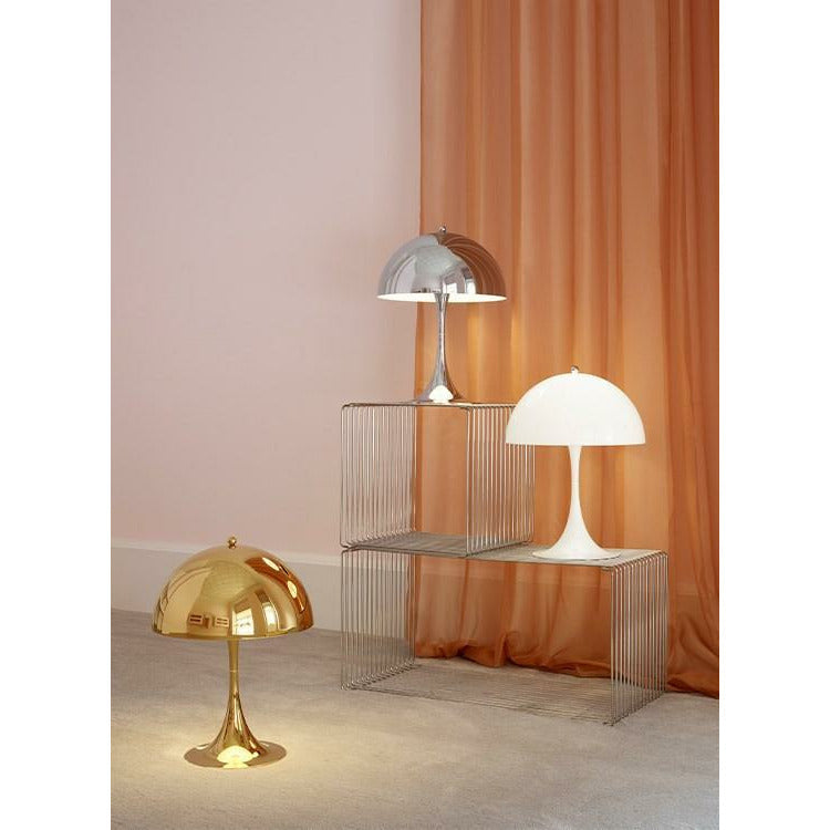 Louis Poulsen Panthella 320 Lampe de table E14, Chrome