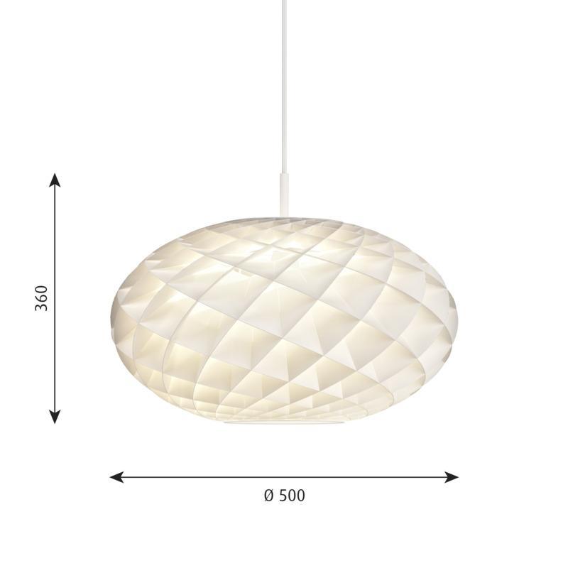 [product_category]-Louis Poulsen Patera Oval ø500 E27, White-Louis Poulsen-5714693887330-5741105939-LOU-3