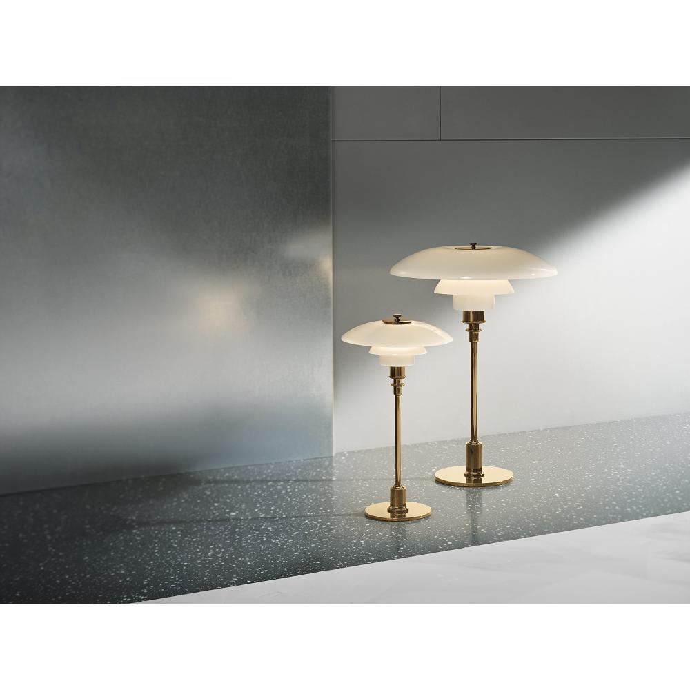 Louis Poulsen Ph 2/1 Table Lamp, Brass