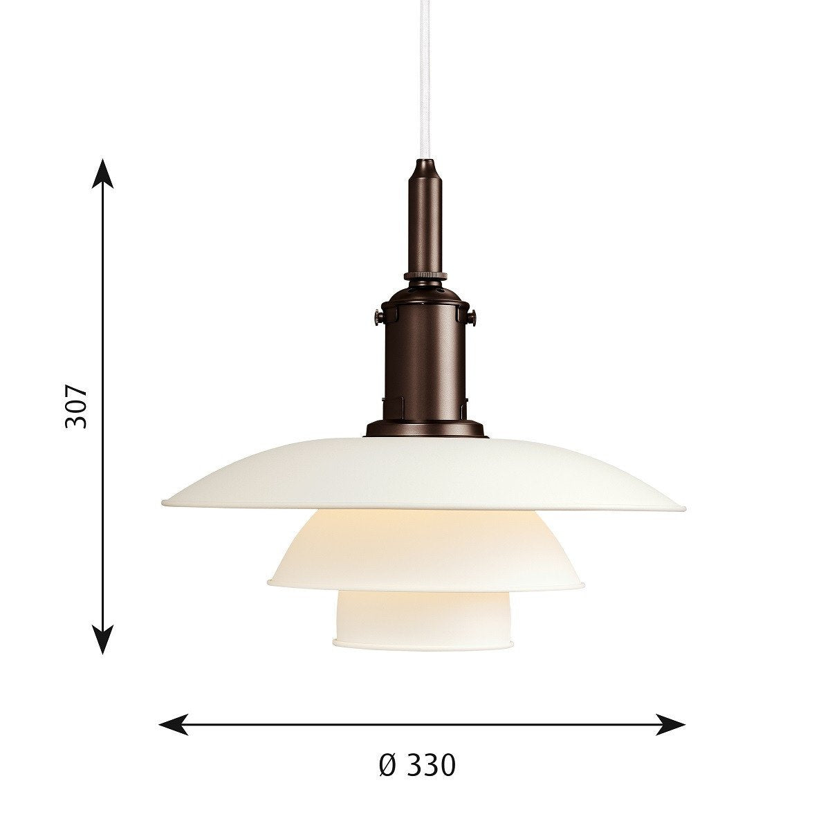 [product_category]-Louis Poulsen Ph 3 1/2 3 Pendant, White-Louis Poulsen-5703411305287-5741094846-LOU-3