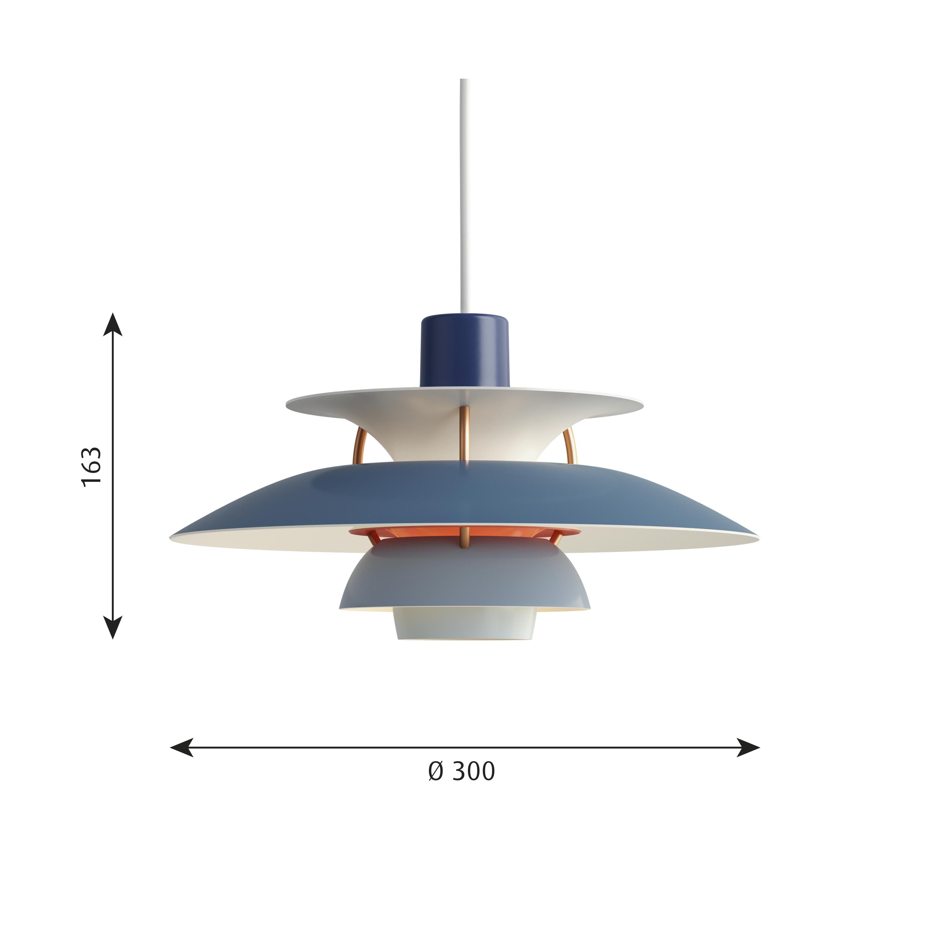 [product_category]-Louis Poulsen Ph 5 Mini Pendant, Hues Of Blue-Louis Poulsen-5703411662786-5741095120-LOU-2