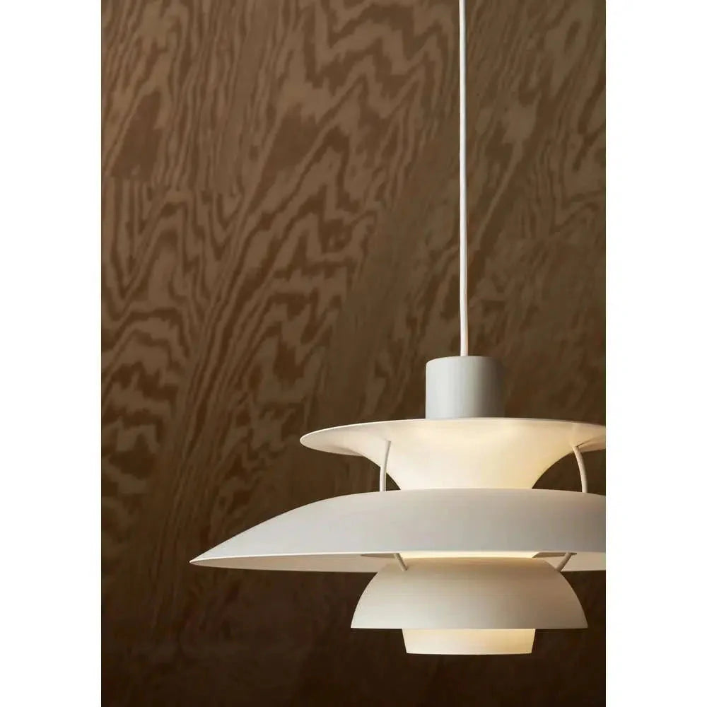 Louis Poulsen Ph 5 Mini Pendant Monochrome, Pale Pewter