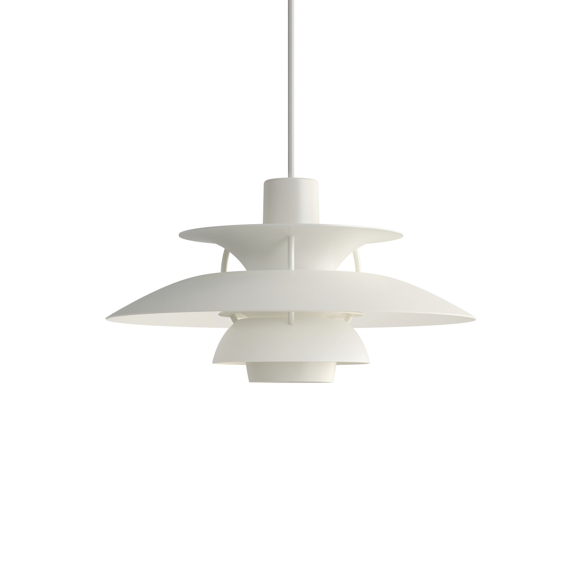 [product_category]-Louis Poulsen Ph 5 Mini Pendant, White-Louis Poulsen-5714693428519-5741104600-LOU-1