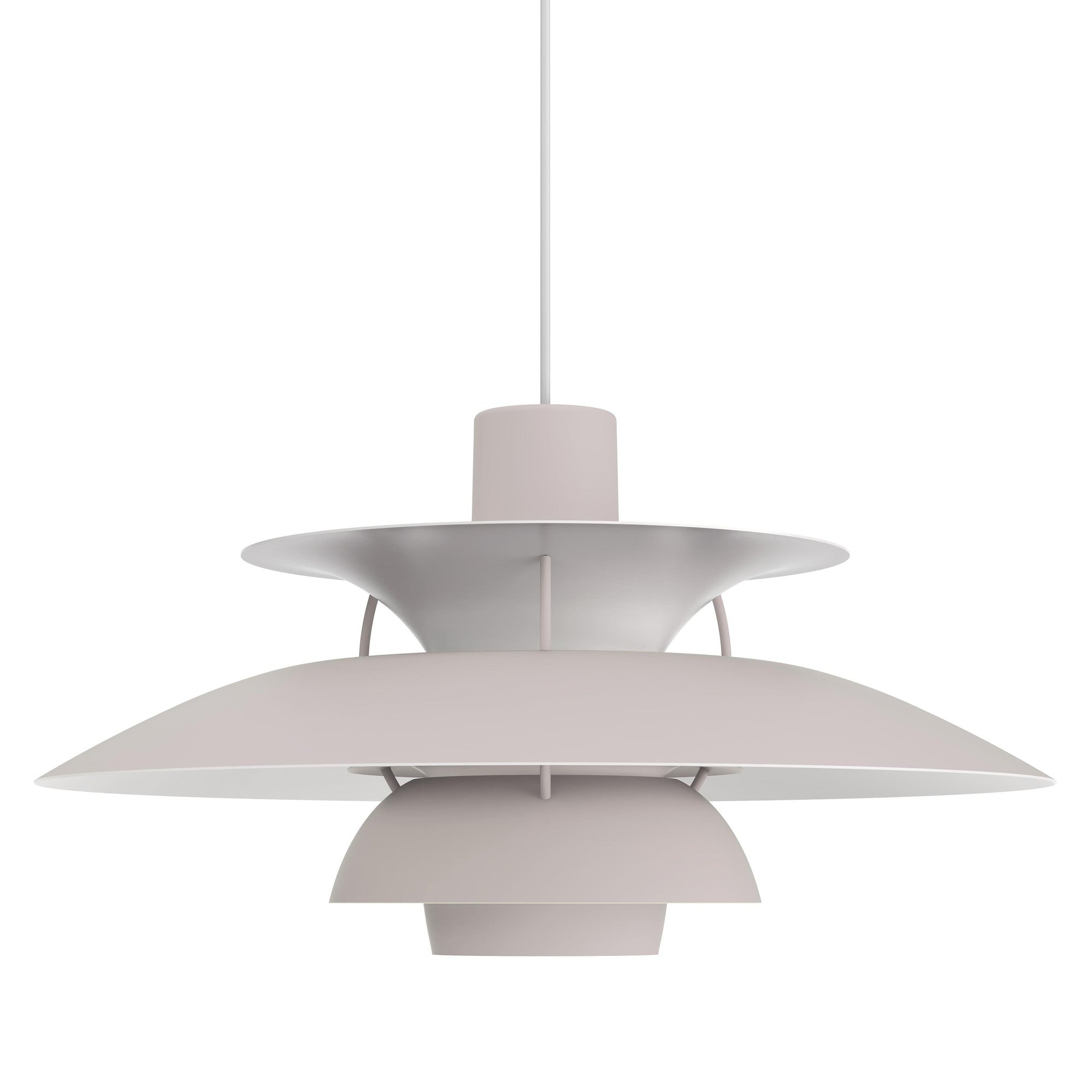 [product_category]-Louis Poulsen Ph 5 Pendant Monochrome, Oyster Grey-Louis Poulsen-5714693153176-5741113057-LOU-1