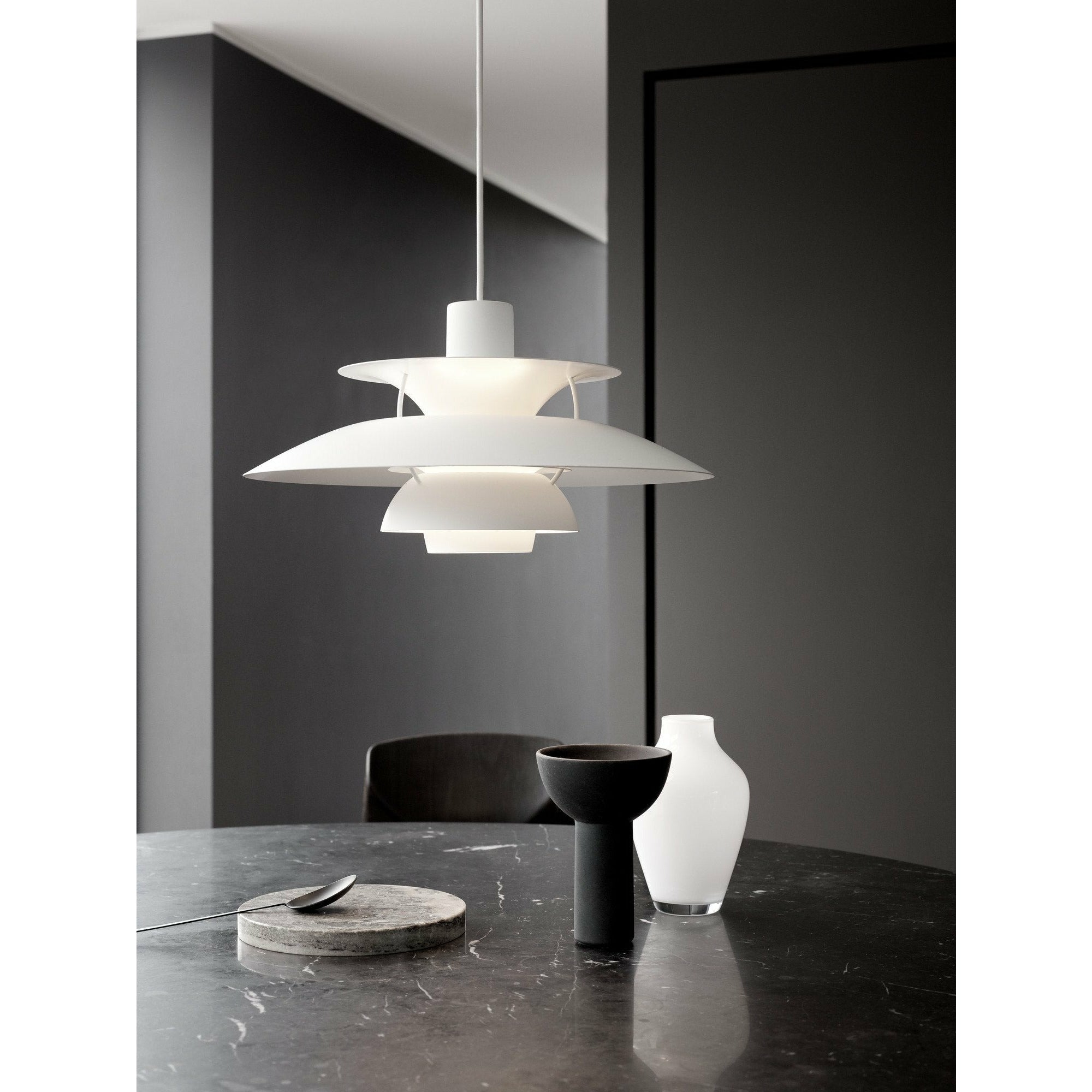 Louis Poulsen Ph 5 Pendant, Monochrome White