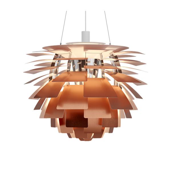 [product_category]-Louis Poulsen Ph Artichoke Led Pendant Copper, ø480-Louis Poulsen-5714693011865-5741100387-LOU-1