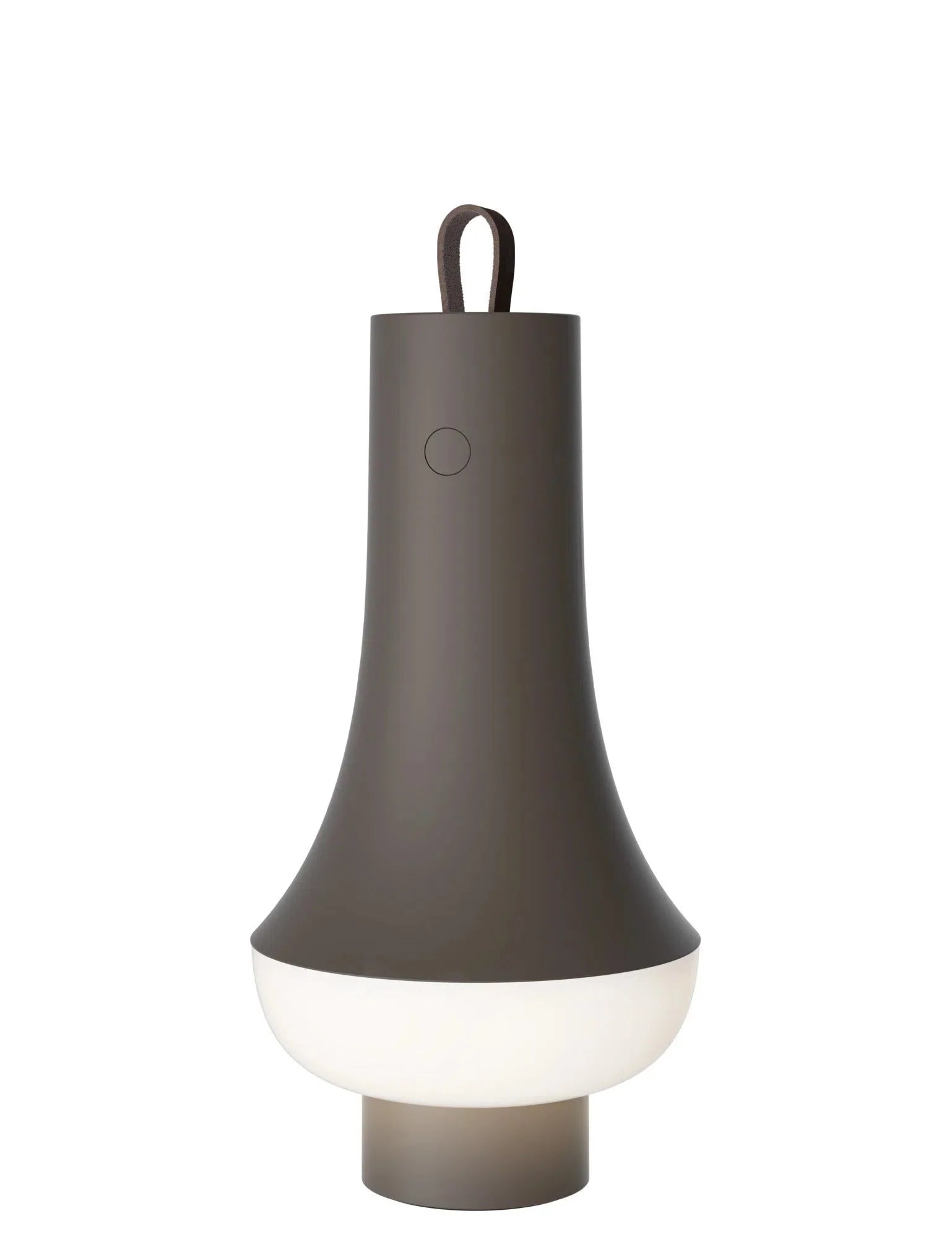 Louis Poulsen Tomoshi tragbare Lampe, dunkelbraun