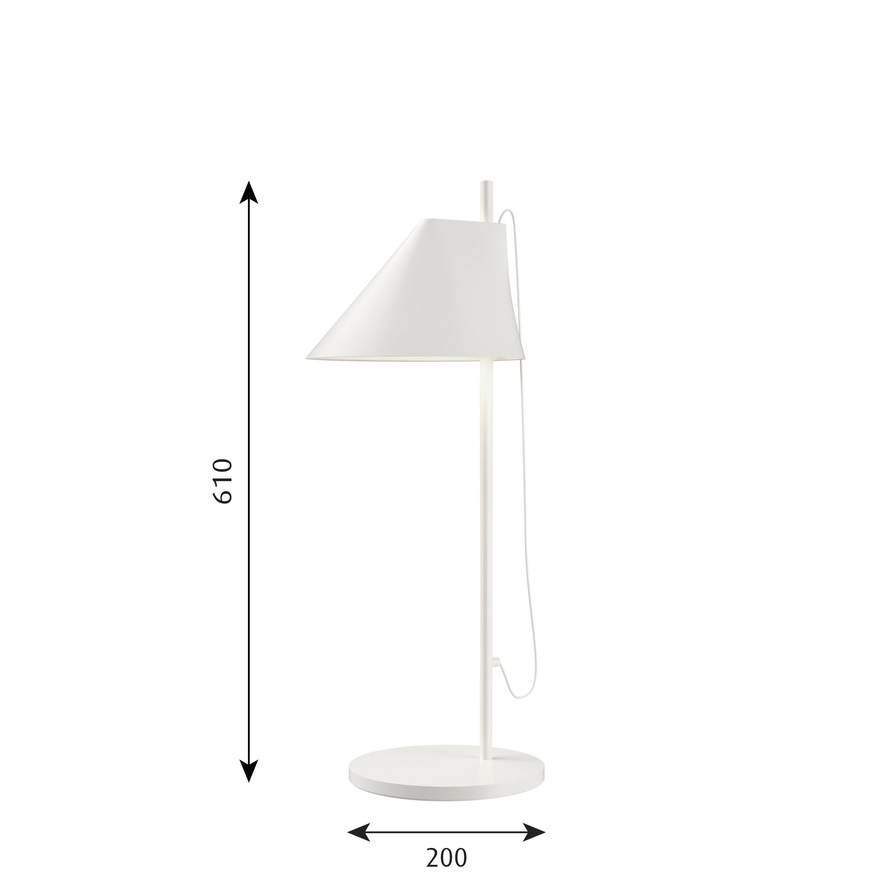 Louis Poulsen Yuh, lampe de table, blanc