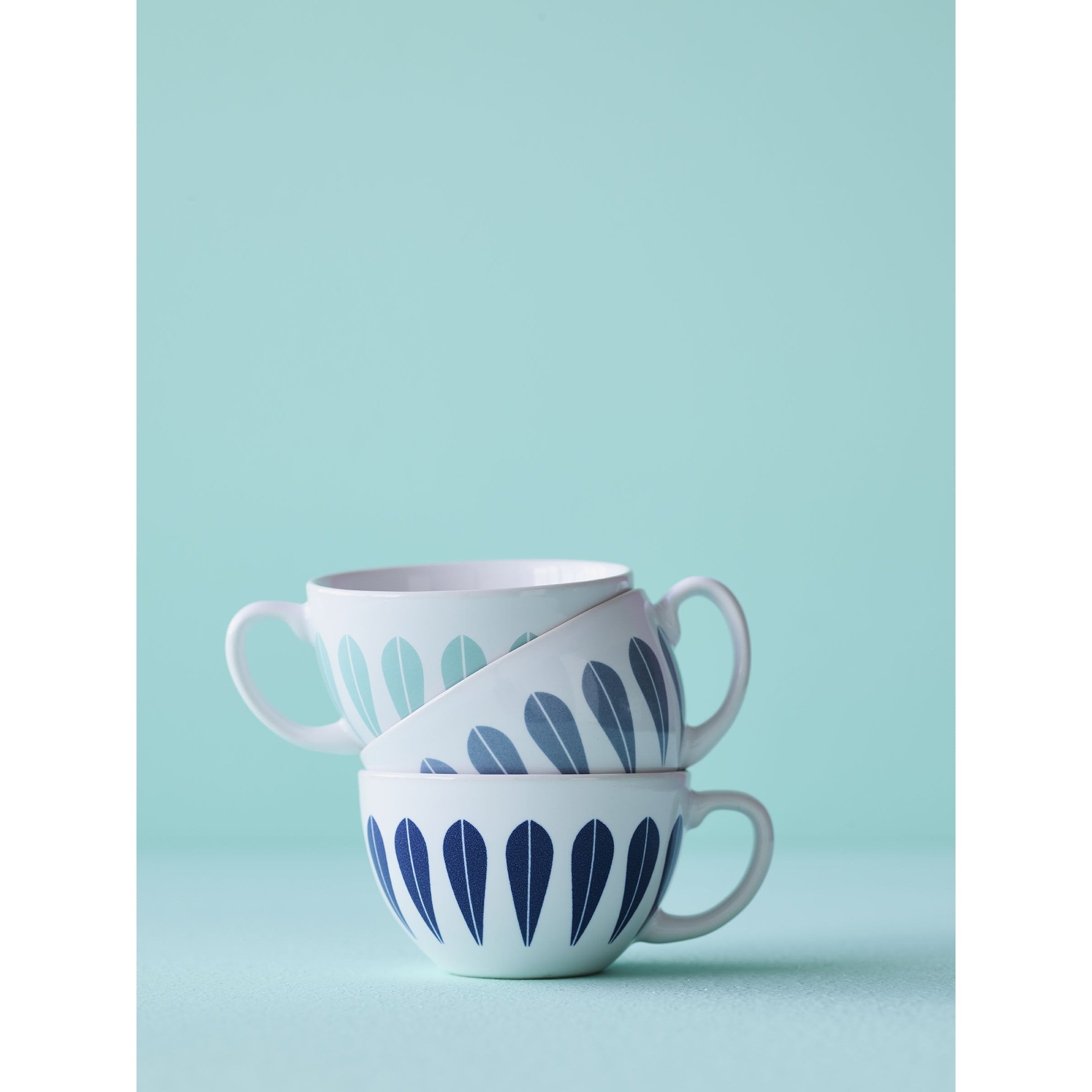 [product_category]-Lucie Kaas Arne Clausen Collection Cups W. Saucer Grey, 10cm-Lucie Kaas-5711542011458-AC10GG01-LUC-3