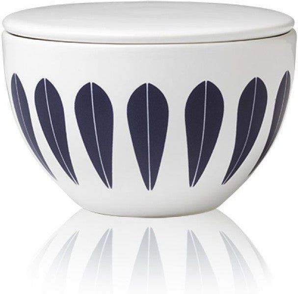 [product_category]-Lucie Kaas Arne Clausen Collection Sugar Bowl, Dark Blue-Lucie Kaas-5711542011496-AC10DB03-LUC-1