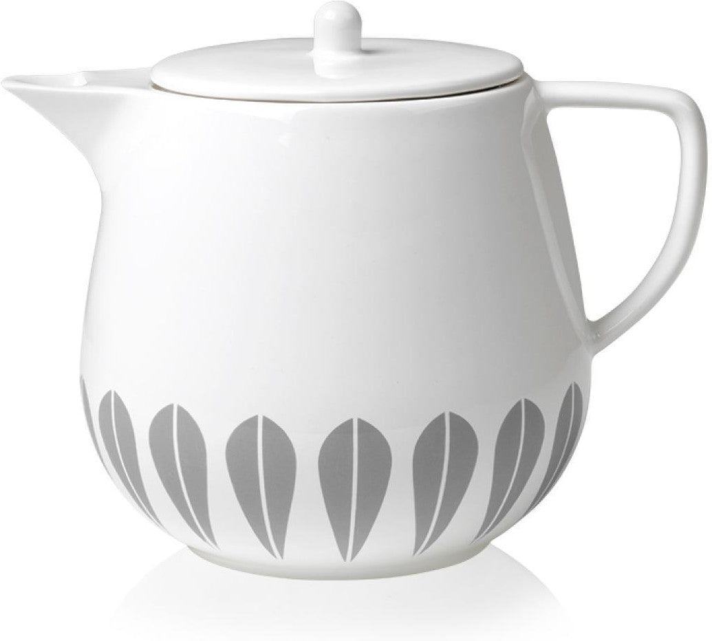 [product_category]-Lucie Kaas Arne Clausen Collection Teapot, Grey-Lucie Kaas-5711542011489-AC10GG02-LUC-1