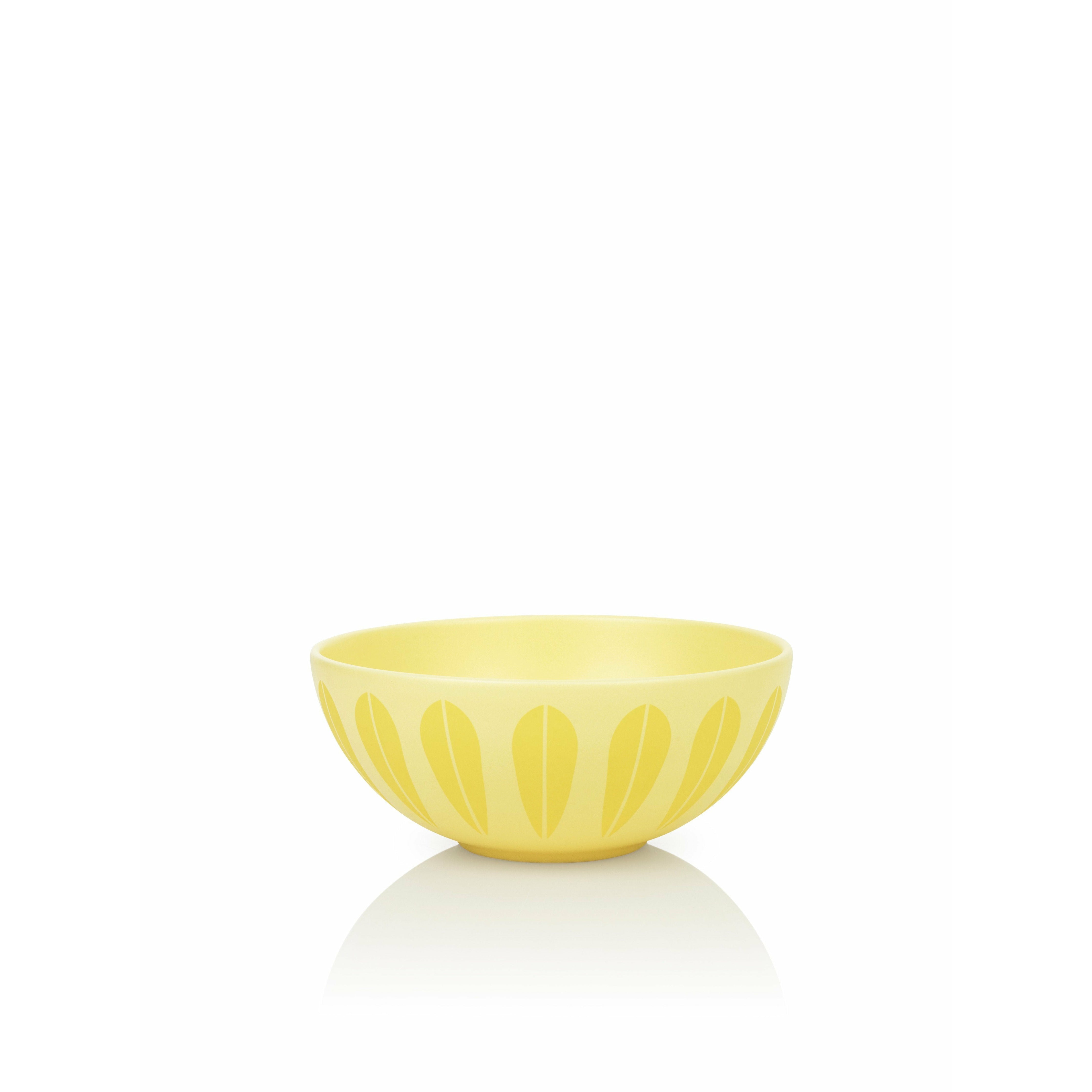 Lucie Kaas Arne Clausen Lotus Bowl Yellow, Ø24 cm