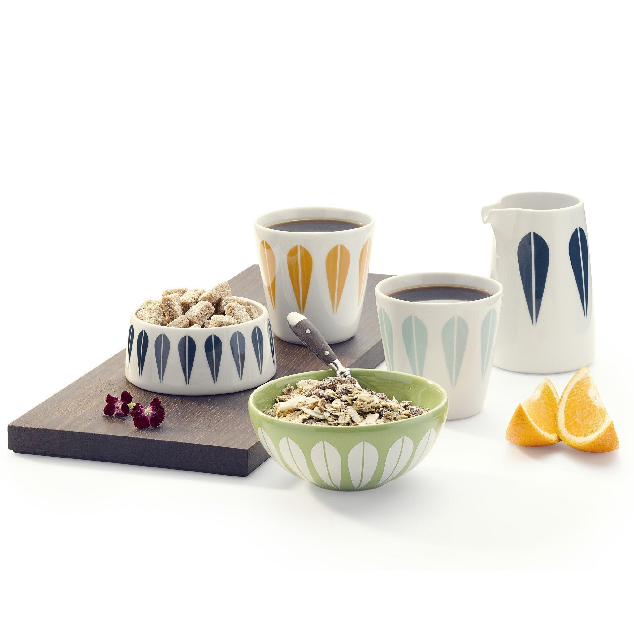 [product_category]-Lucie Kaas Arne Clausen Zukkerschale, Dark Blue-Lucie Kaas-5711542010369-AC03DB03-LUC-4