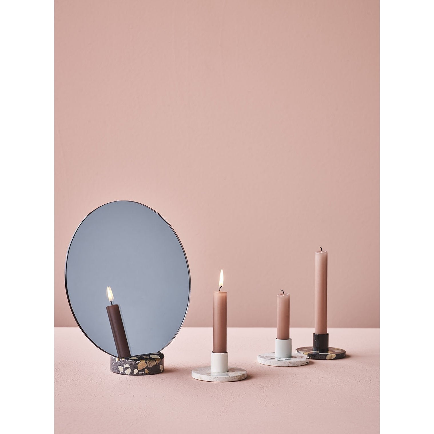 [product_category]-Lucie Kaas Erat Candlestick Pink, 8,5cm-Lucie Kaas-5711542200012-ER01PI-LUC-2