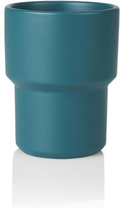 [product_category]-Lucie Kaas Fumario Mug Petrol Blue, 10cm-Lucie Kaas-5711542240155-FU04PB-LUC-1