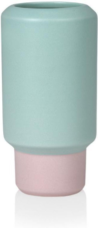 [product_category]-Lucie Kaas Fumario Vase Pink/Mint, 16,5cm-Lucie Kaas-5711542240223-FU01MIPI-LUC-1