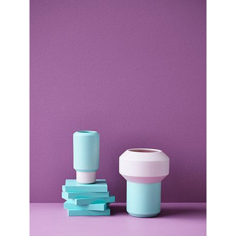 [product_category]-Lucie Kaas Fumario Vase Pink/Mint, 16,5cm-Lucie Kaas-5711542240223-FU01MIPI-LUC-2