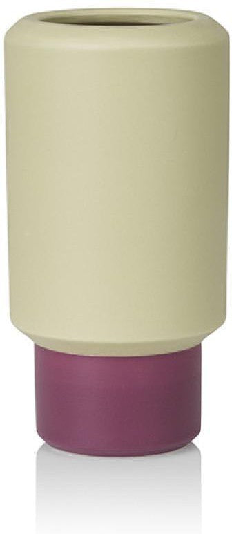 [product_category]-Lucie Kaas Fumario Vase Pistachio/Purple, 16,5cm-Lucie Kaas-5711542240070-FU01PTPL-LUC-1
