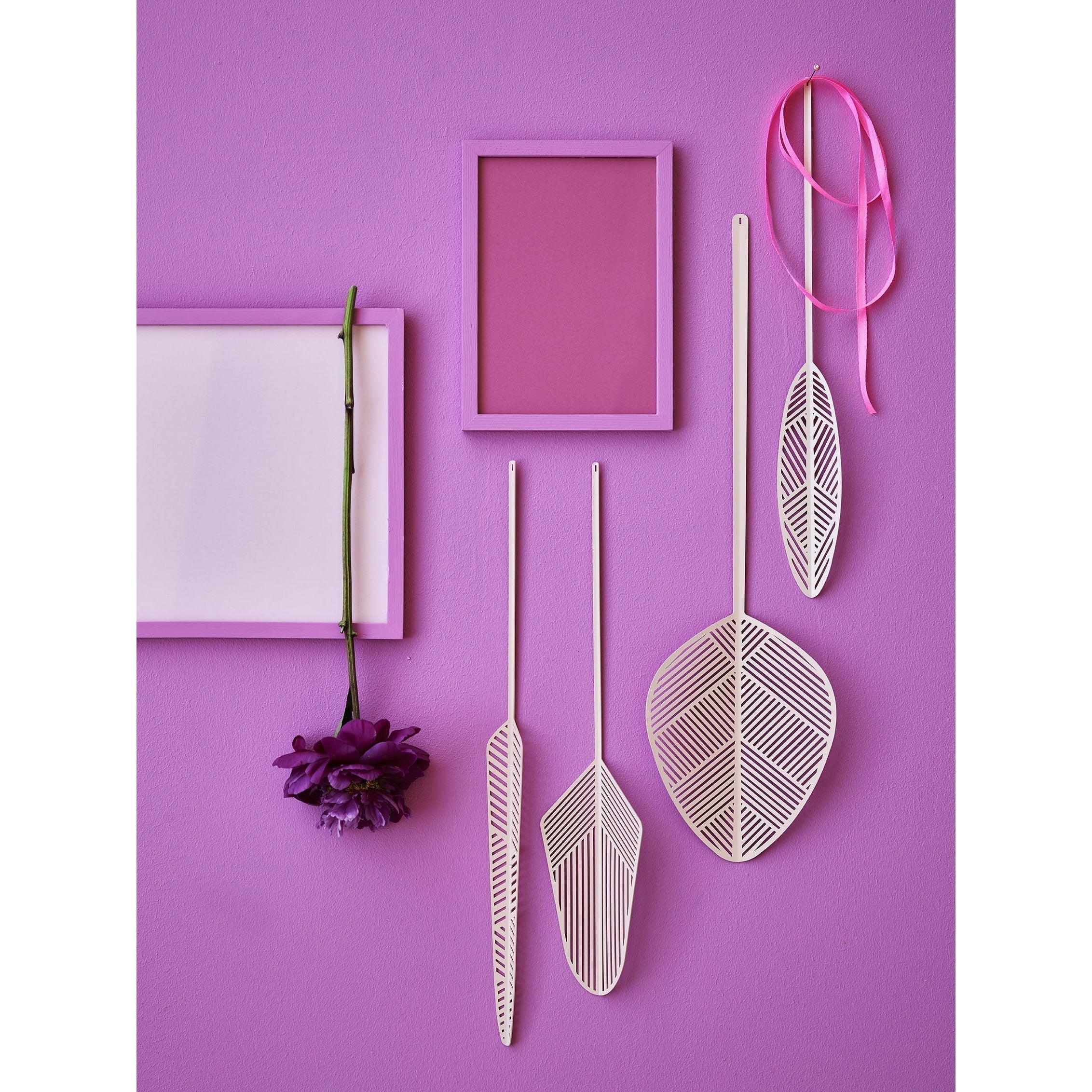 [product_category]-Lucie Kaas Leaflike Metal Sheet Alva Pink, 50,6cm-Lucie Kaas-5711542250048-LL01ALPI-LUC-2