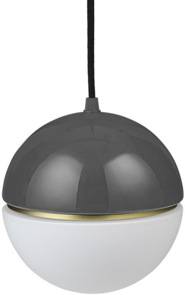 Lucie Kaas Macaroon Pendant Lamps Dark Grey, ø 16cm