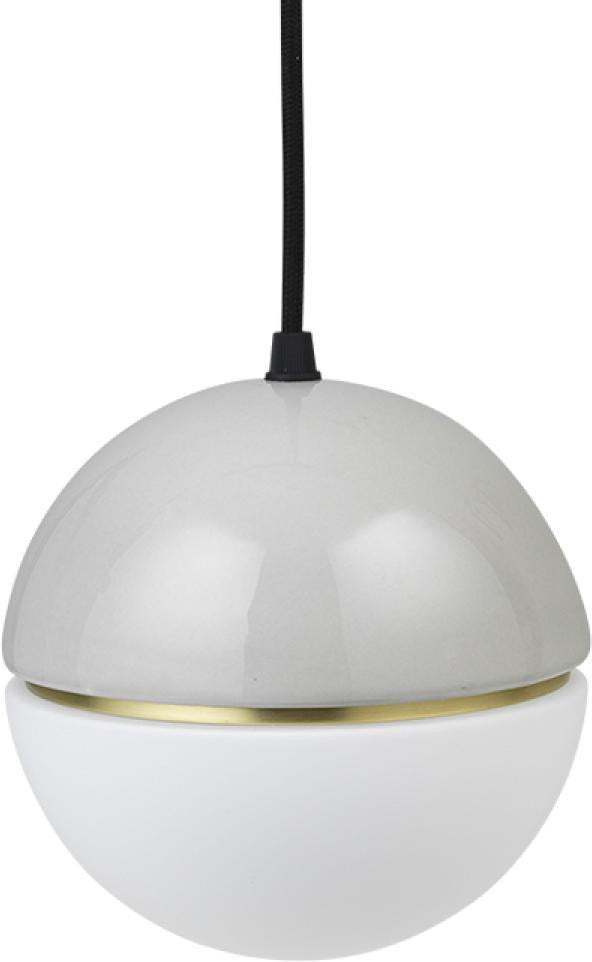 Lucie Kaas Macaron Lampes à Suspension Gris Clair, ø 16cm