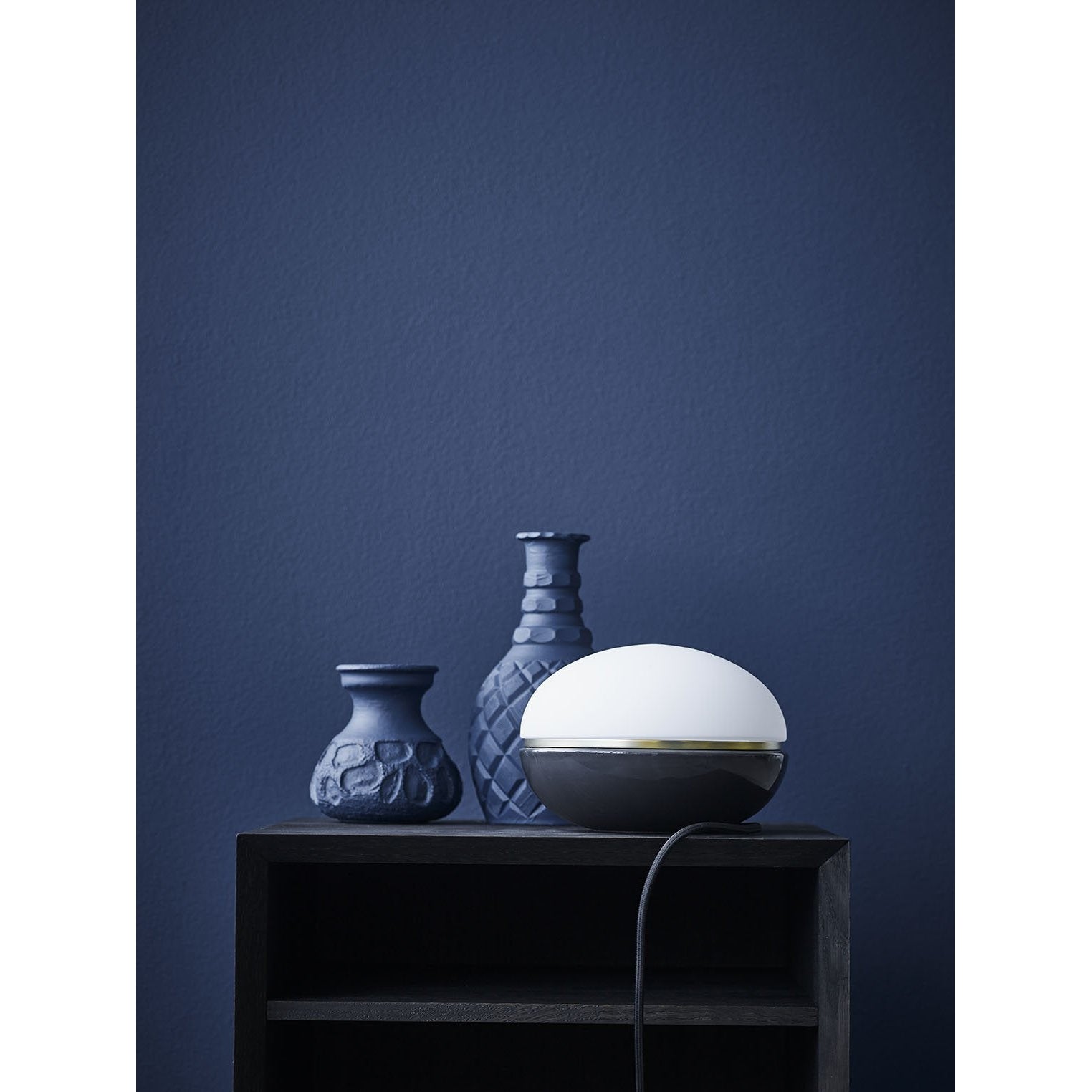 Lucie Kaas Lampe de Table Macaron Gris Foncé, ø 18 Cm