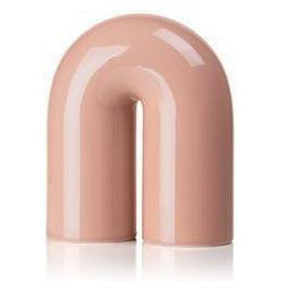 [product_category]-Lucie Kaas Paipa Tube Ceramic Figure Large, Blush Pink-Lucie Kaas-5711542350014-PA01PIL-LUC-1