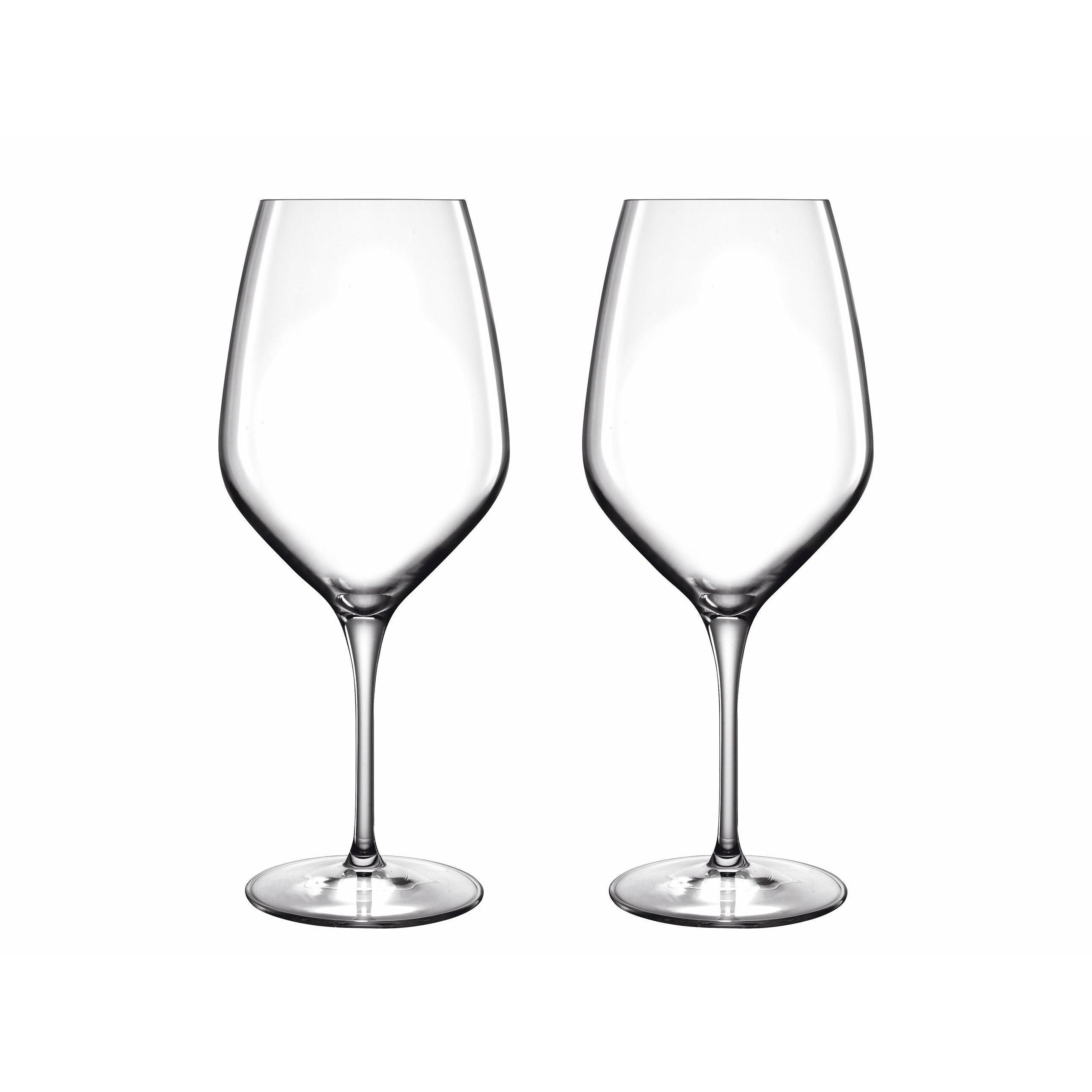 Luigi Bormioli Atelier Red Wine Glass Cabernet/Merlot, 2 Pieces