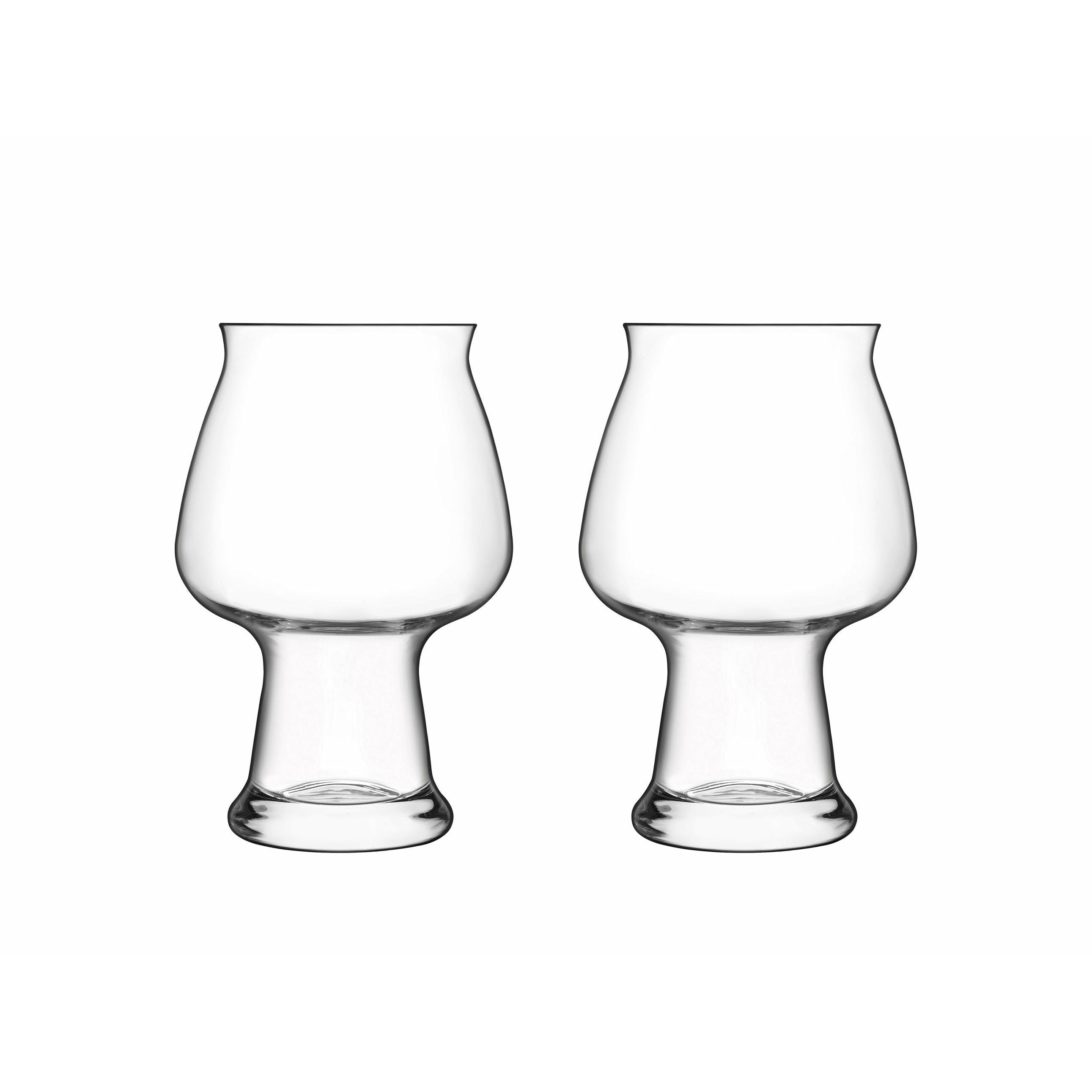 Luigi Bormioli Birrateque Beer Glass Cider, 2 Pieces