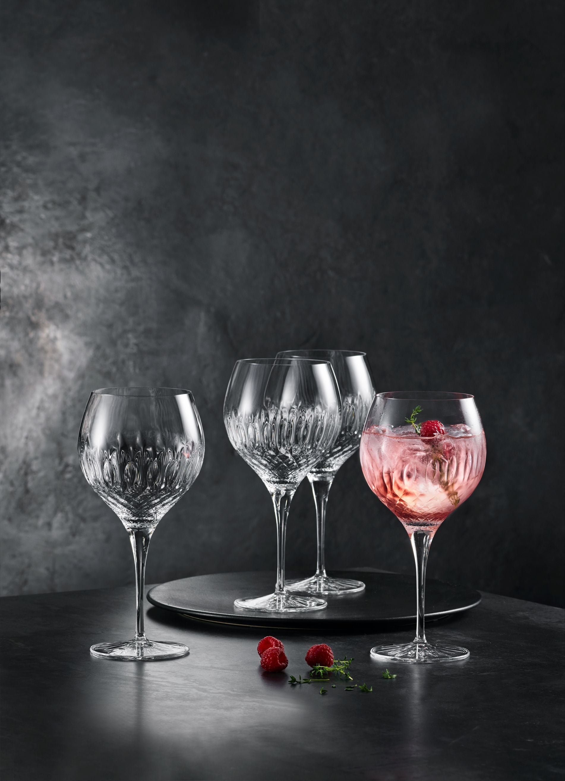 Luigi Bormioli Diamante Spanische Gin & Tonic Glass, 4 -Set von 4