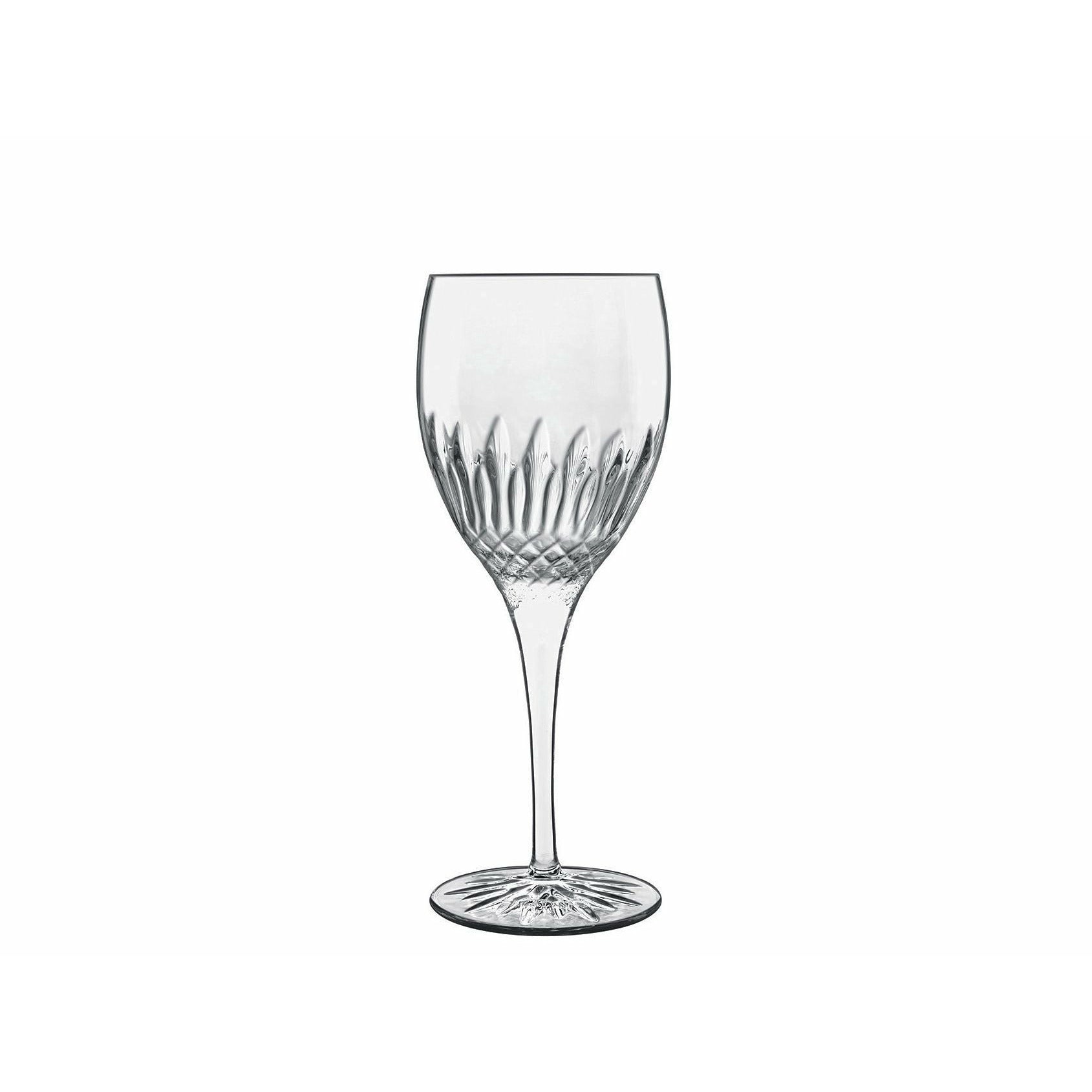 Luigi Borliolis Diamante White White Verre, ensemble de 4