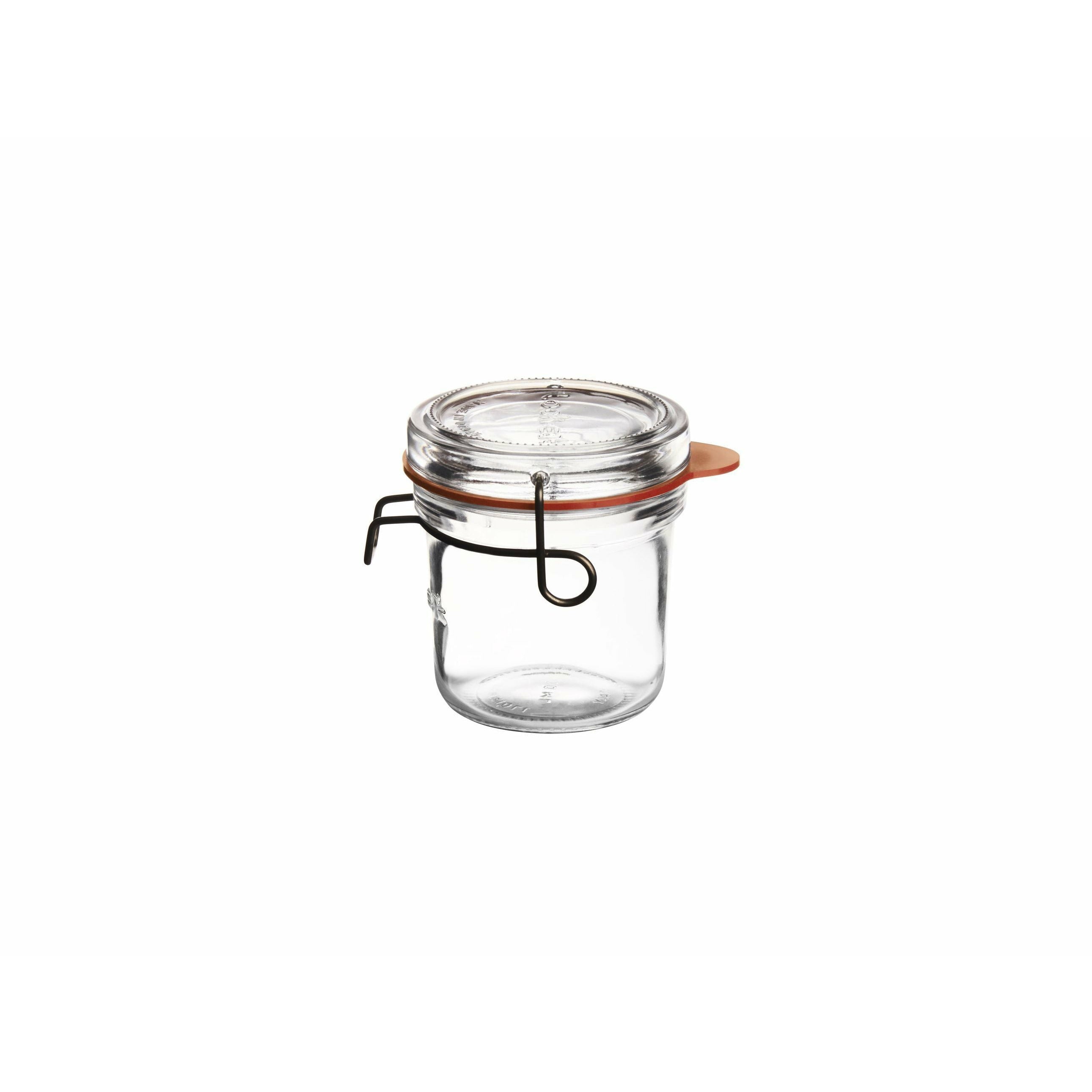 Luigi Bormioli Lock Eat Mason Jar With Tampa, 20 Cl