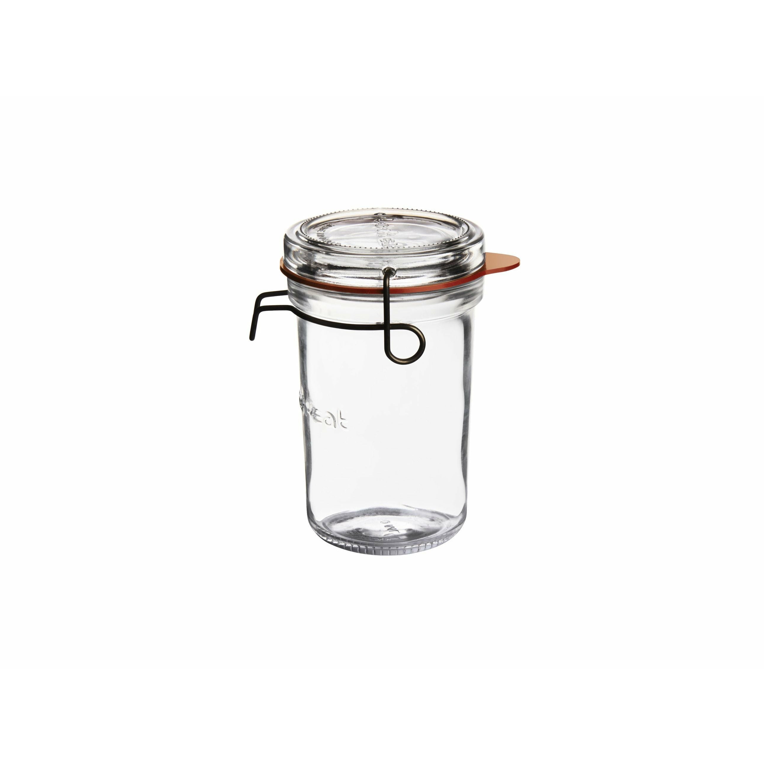 Luigi Bormioli Lock Eat Mason Jar With Tampa, 35 Cl