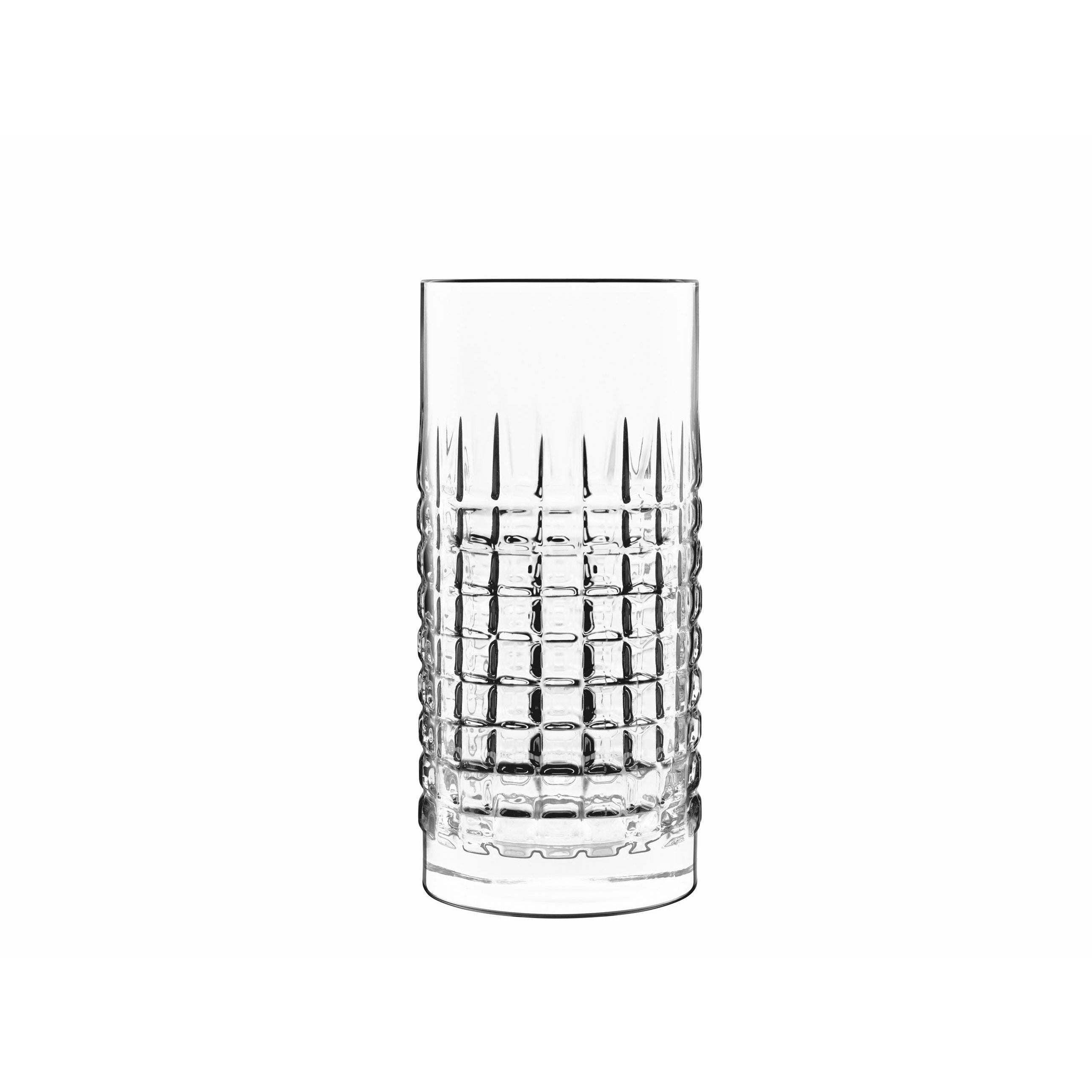 Luigi Bormioli Mixology Charme Bierglas/Langes Getränkglas, 4 -Set von 4