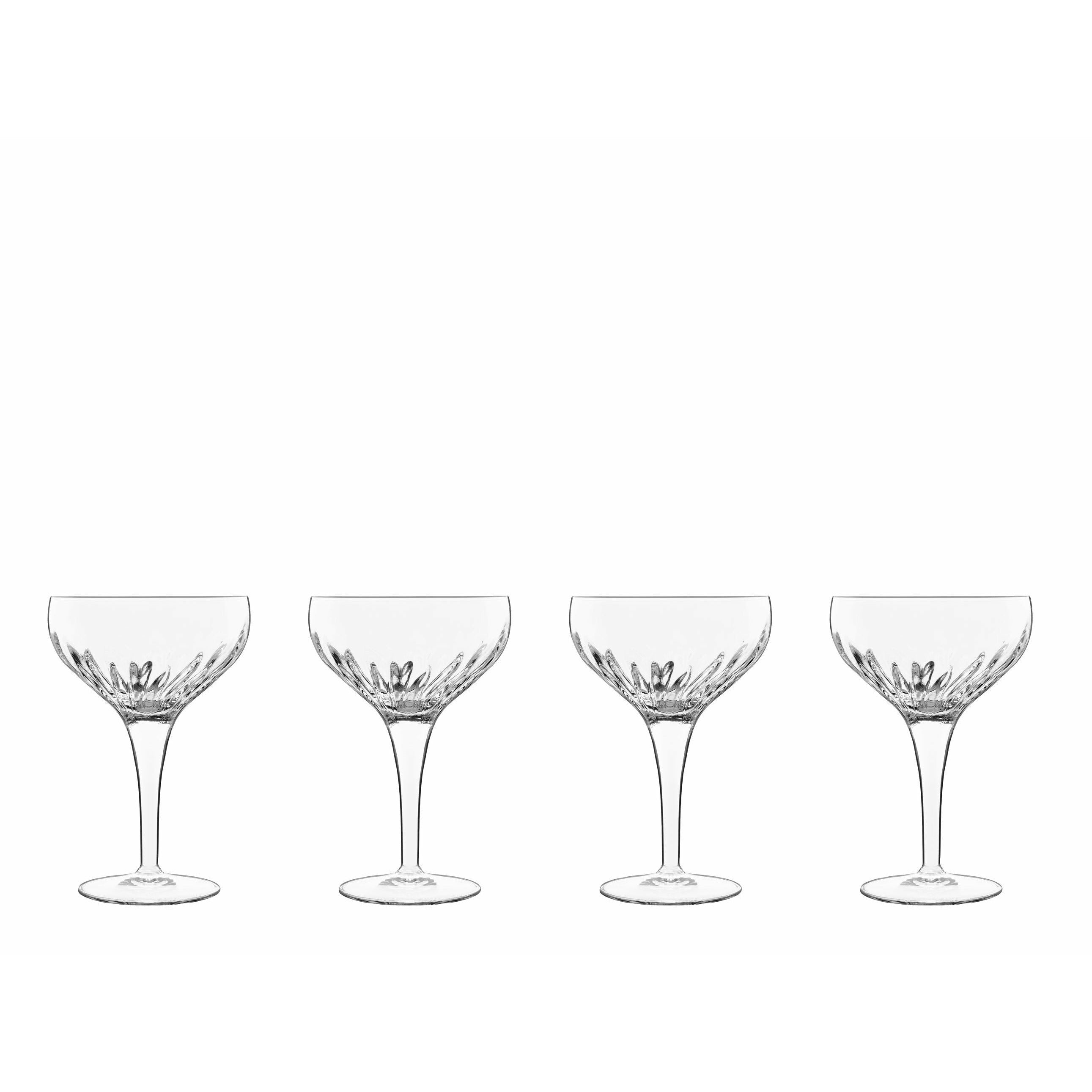 Luigi Bormioli Mixology Cocktail Glass, conjunto de 4