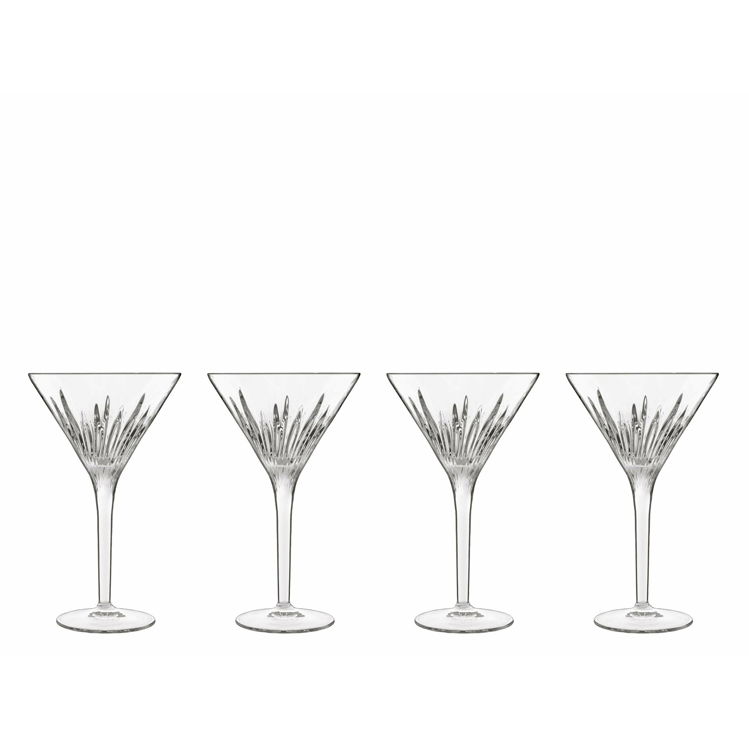 Luigi Bormioli Mixology Martiniglas, Set von 4