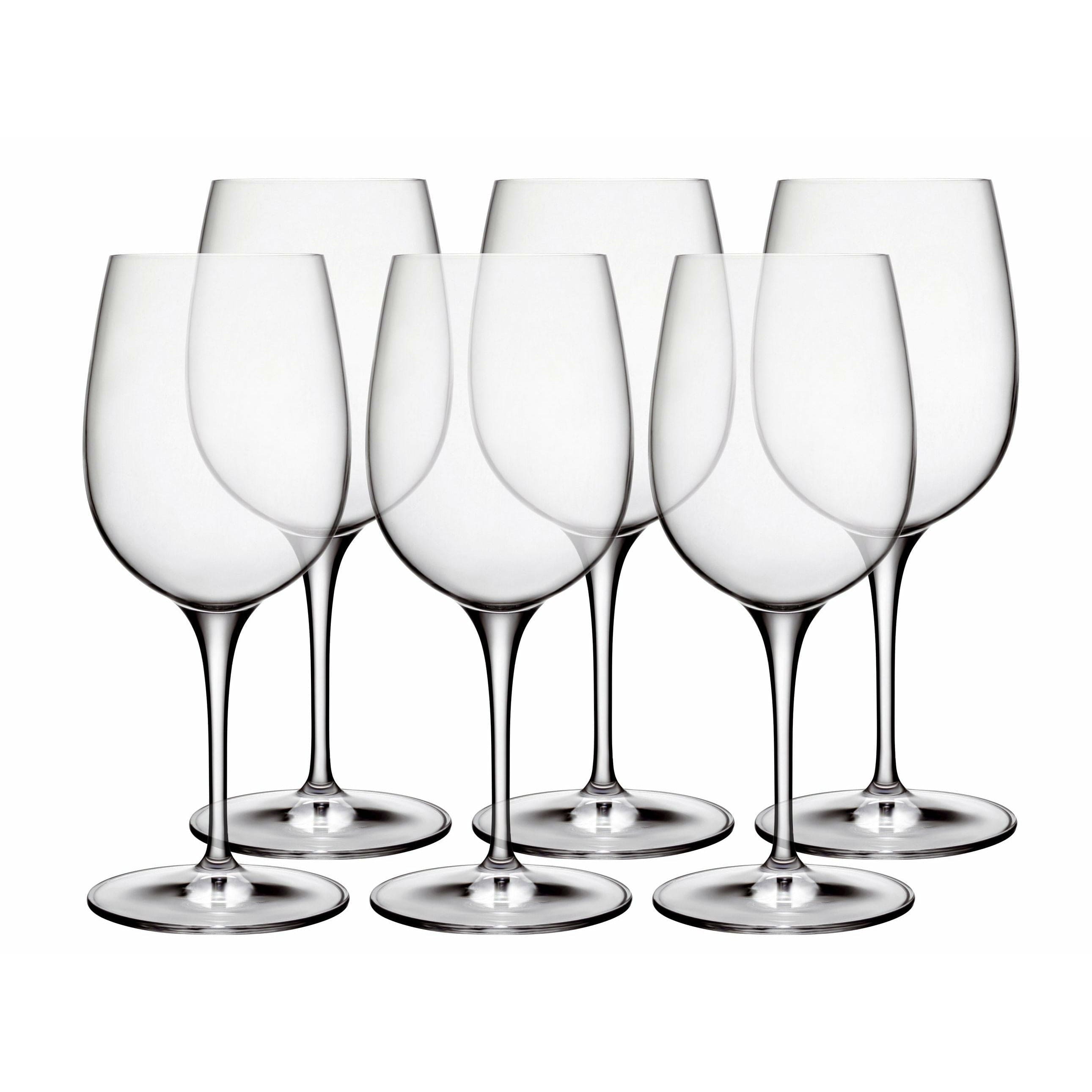 Luigi Bormioli Palace Red Wine Glass 48 Cl, Set Of 6